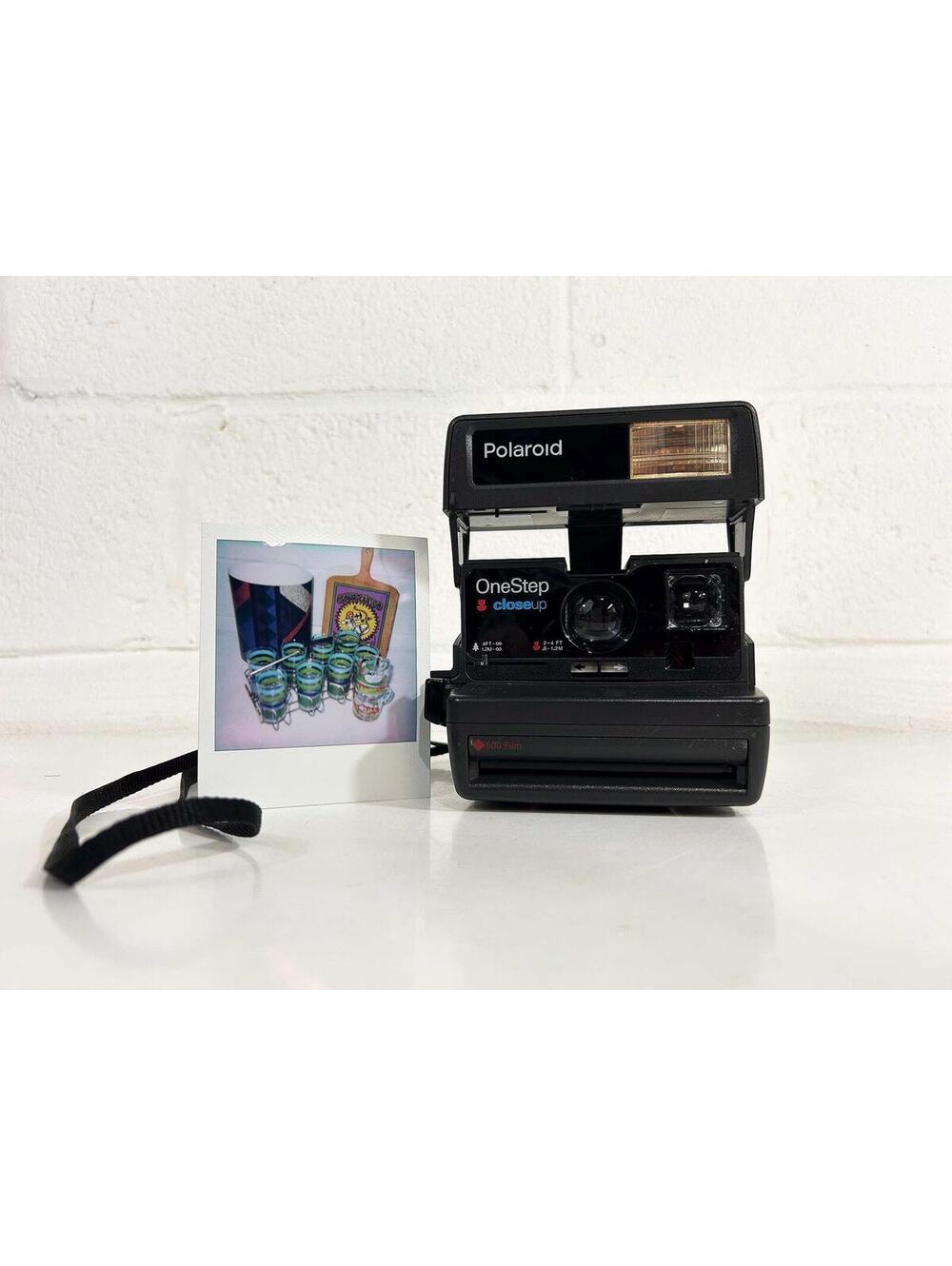 Vintage Polaroid OneStep Camera 600 Film Photography Tested & Working 1990s